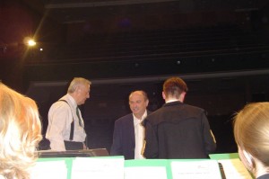 2004 05 - návštěva slovinského orchestru v Karviné - společný koncert s Májovákem - dirigenti Milan Bystroň, Evžen Zámečník a Jiří Bystroň