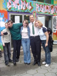 2004 06 - Polsko - Rybnik - Adriana Lesková, Josef Ferda, Katka Mazáčová, Josef Šťastný a Šárka Vlčková