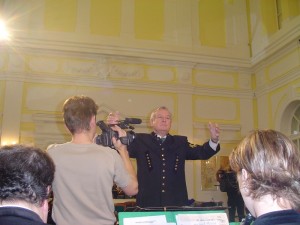 2004 11 - natáčení pořadu A tuhle znáte - dirigent Milan Bystroň