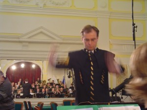 2004 11 - natáčení pořadu A tuhle znáte - dirigent Jiří Bystroň