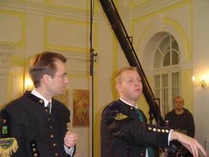 2004 11 - natáčení pořadu A tuhle znáte - Jiří Bystroň a Petr Ženč